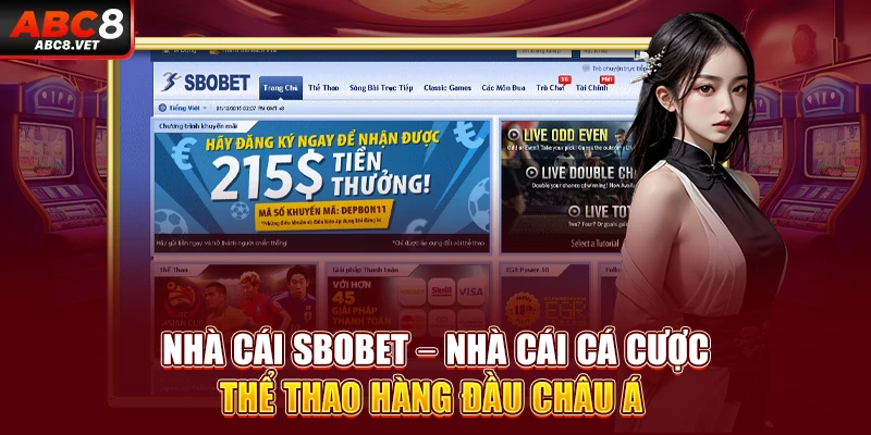 Nhà cái SBOBET cá cược thể thao hàng đầu